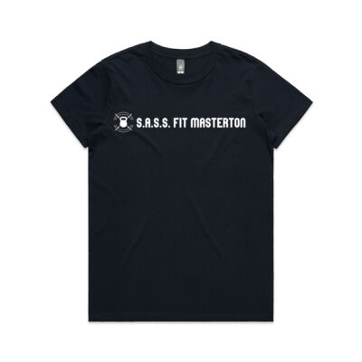 SASSFIT Womens Athlete Tee (Pink) Thumbnail