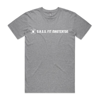 SASSFIT Mens Athlete Tee (Blue) Thumbnail